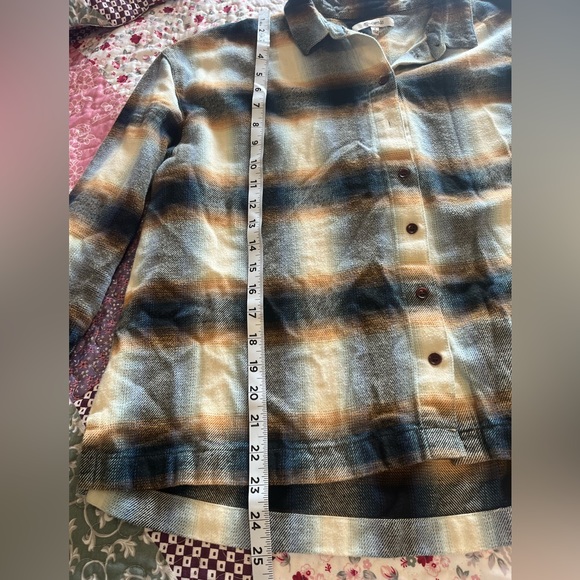 - MADEWELL Flannel Westlake Shirt In Allen Plaid Size Médium - Picture 11 of 13